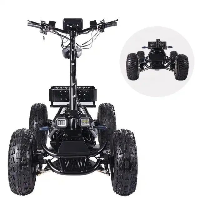 Club Product All Terrain 60v 60ah 10000 Watt 4x4 Off Road Scooter Electric Atv Prices Ride on Golf Scooter
