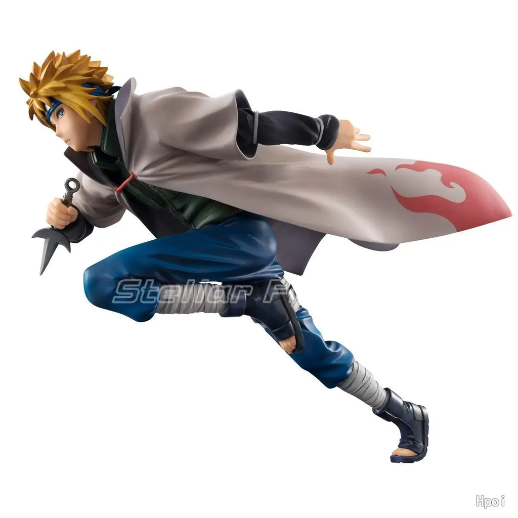 【SF】In Stock MegaHouse GEM Series NARUTO Shippuden Namikaze Minato 1/8 Scale Figures Gift Model Collection
