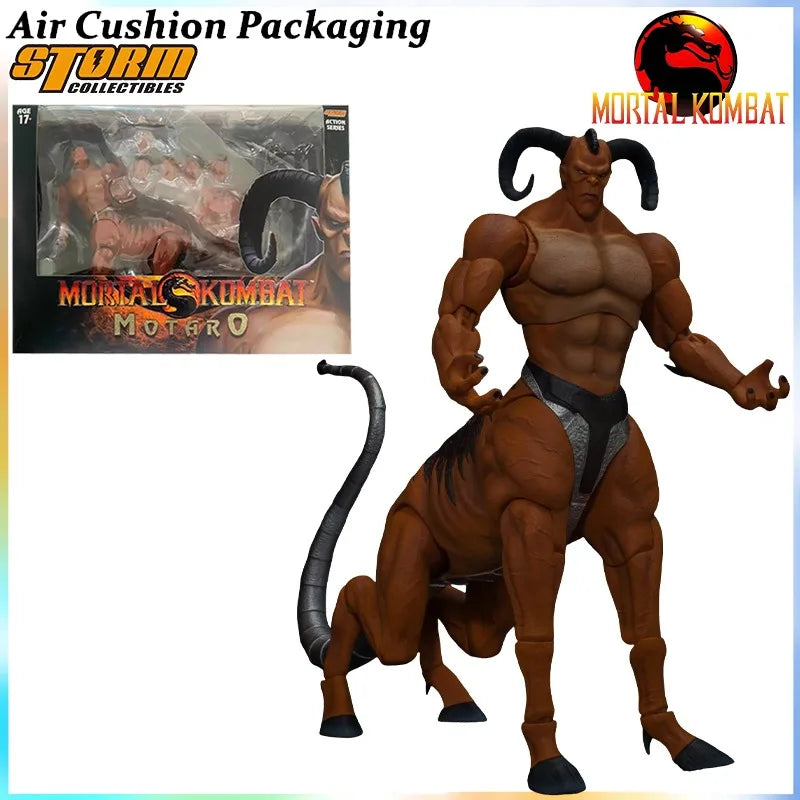 Storm Toys Genuine Mortal Kombat Series Fire Dragon Sub-Zero Motaro Lu Kang Goro Fighting Game 1/12 Action Figures Model Toys