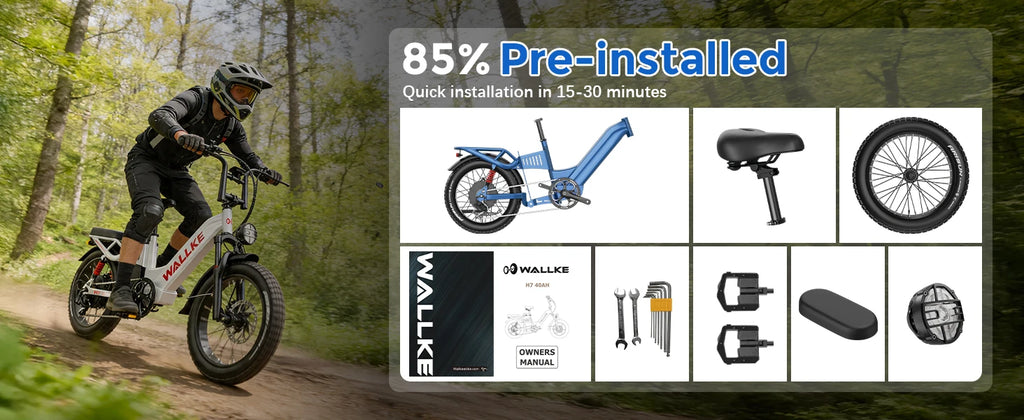 H7 Ultra 4000W Long Range Electric Bike for Adults, Solar Charge Supported Fat Tire E-Bike with Portable Power Output, Al