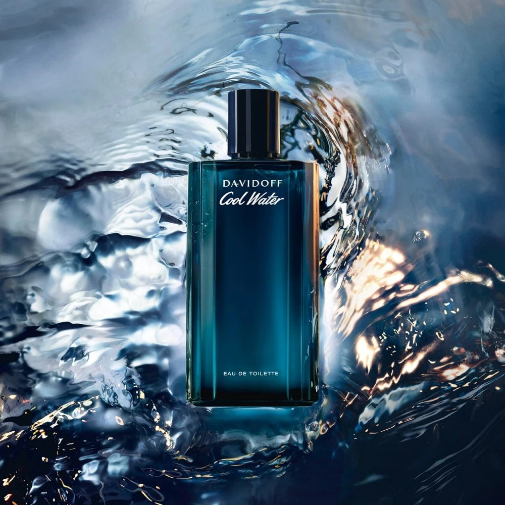DAVIDOFF Cool Water Eau De Intense Ambery Men's Cologne Perfume, with Persistent Fragrance of Green Citrus