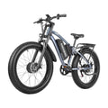 2000W Dual motor Electric Bike 21AH Lithium battery 26*4.0 fat tire urban commuter Electric bicycle 50KM/H Adult Mountain E-Bike