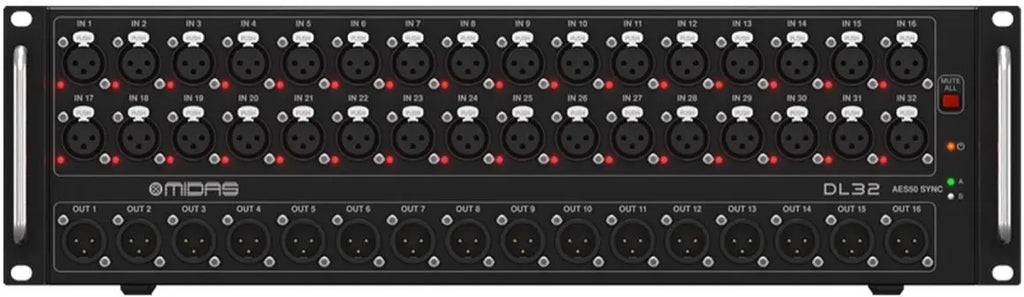 Midas DL32 Digital Snake 32-input Stage Box For Live Show Professional Audio Mixer Sound System