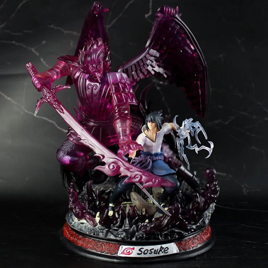 Naruto Gk Susanoo Uchiha Madara Sasuke Hatake Kakashi Kurama Anime Figurines Model Anime Collection Holiday Gift Children Toys