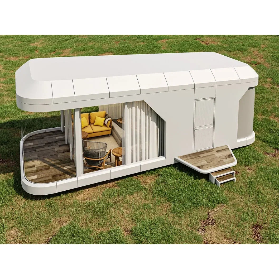 Low Cost Capsule House Prefabricated Villa Factory Price Modular Houses Chinese Capsule HouseMoisture Proof Thermal Insulation