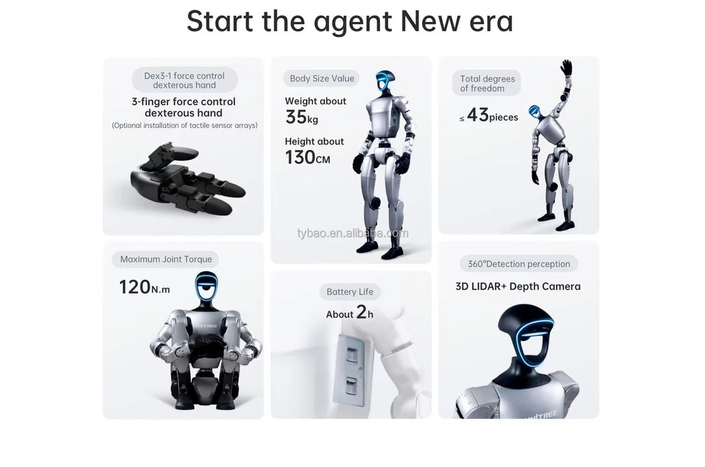 Hot Selling Products in 2026-Integrated Intelligent Humanoid Robots, AI Home Care Robots, and Industrial Factory Robots in China