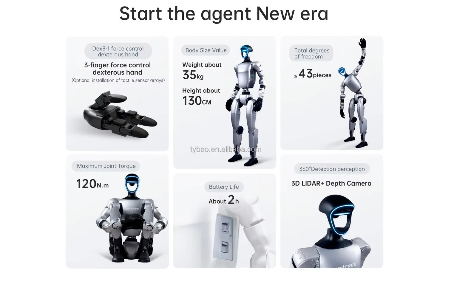Hot Selling Products in 2026-Integrated Intelligent Humanoid Robots, AI Home Care Robots, and Industrial Factory Robots in China