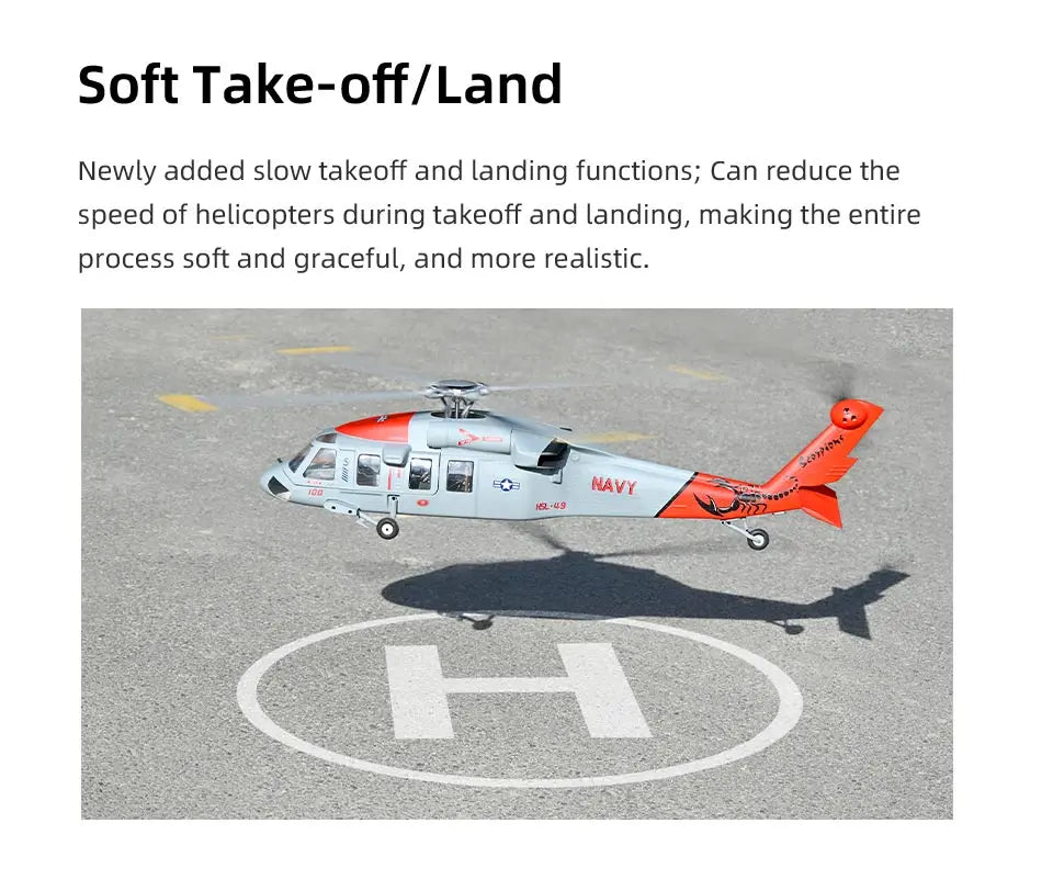 470 Size FLYWING MH-60R Seahawk Scale Helicopter LED Light ACE Flight Control MH60R RC helicopter MH60 Seahawk rc Helicopters