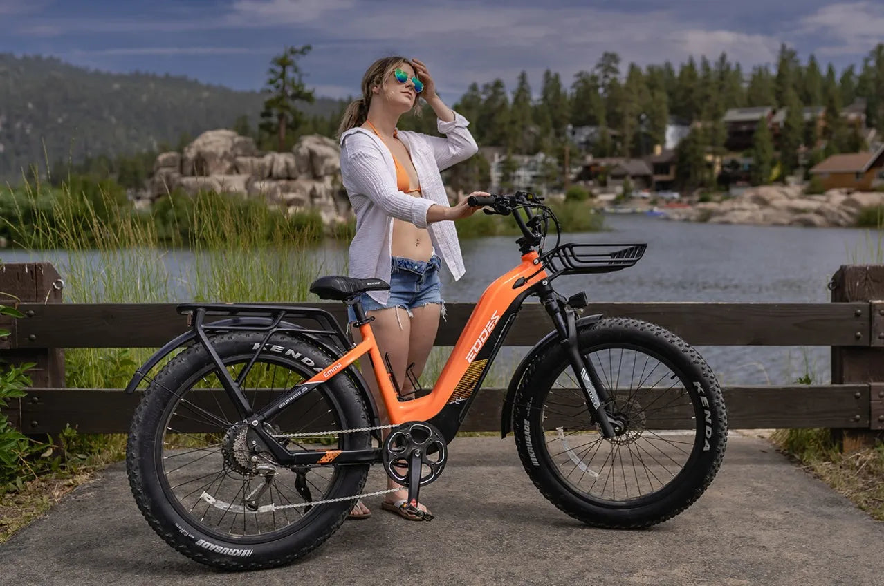 26" MOUNTAIN ELECTRIC BIKE 750W 52V 17AH UP TO 32KM/H E-BIKE & Torque sensor