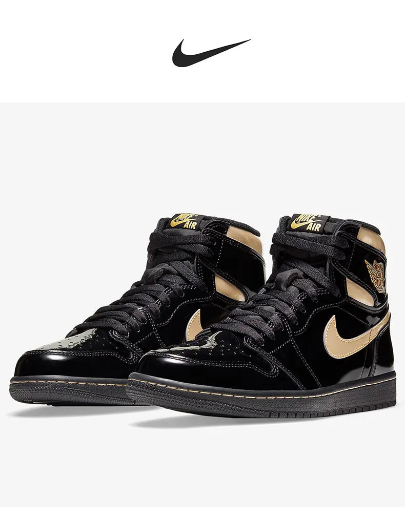 Nike genuine Air Jordan 1 AJ1 Men's High-Top Casual Skate Shoes 555088-032