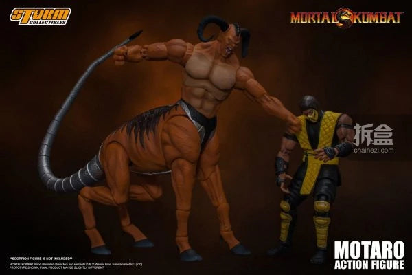 Storm Toys Genuine Mortal Kombat Series Fire Dragon Sub-Zero Motaro Lu Kang Goro Fighting Game 1/12 Action Figures Model Toys