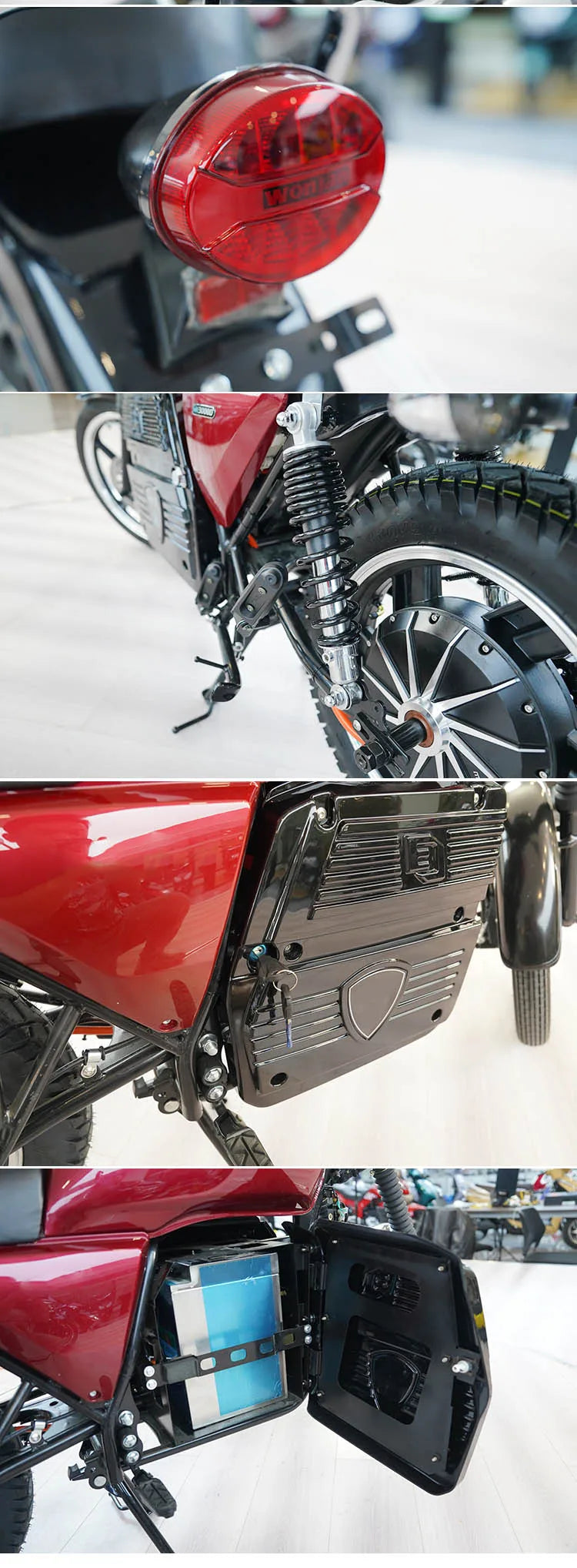 18inch Tire 2500W New Model Customized Racing Adult Electric Motorcycle 70km/h Speed Low Price Wholesale 72v Electric Motorbike