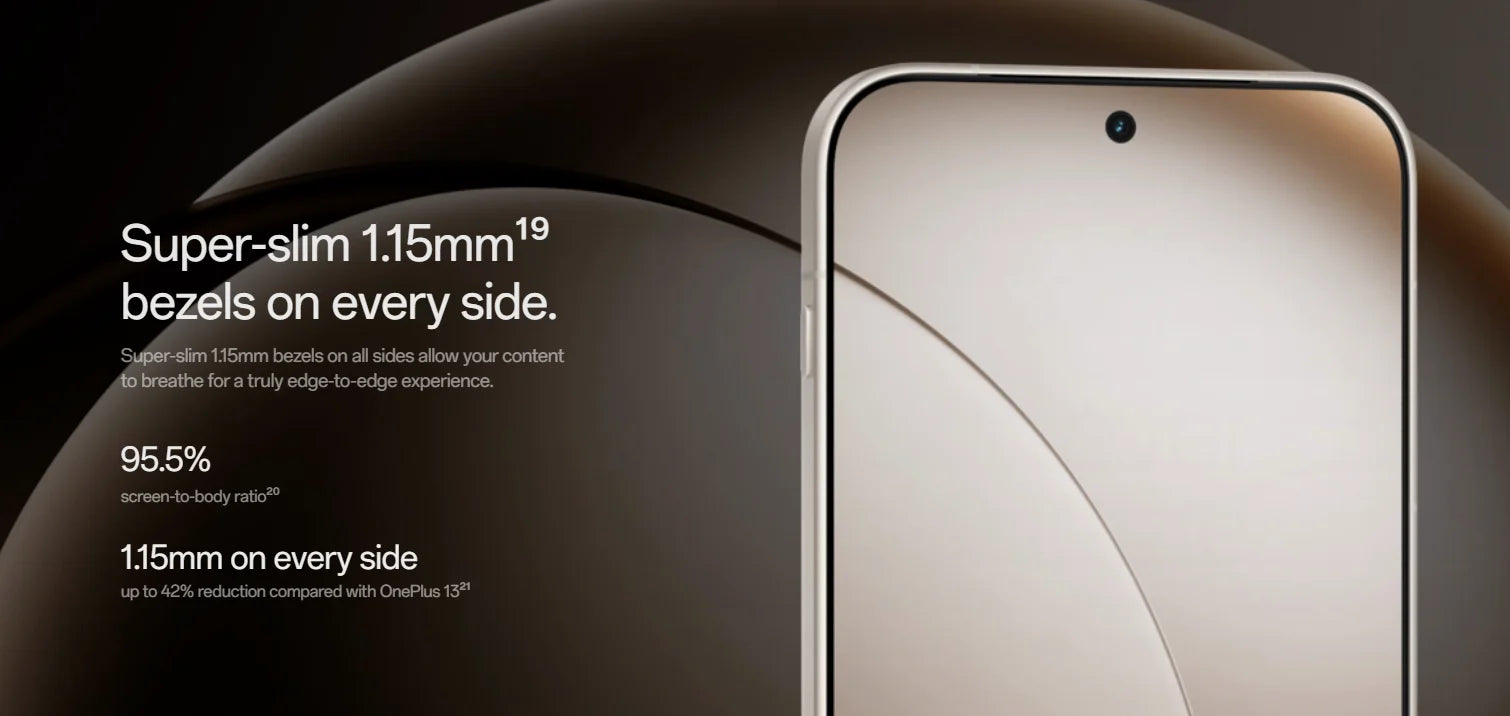 World Premiere OnePlus 15 Global Version Smartphone Snapdragon 8 Elite Gen 5 165Hz Display 7300mAh Battery 120W SUPERVOOC Charge