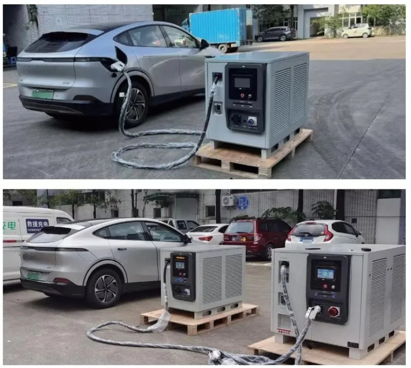 Customized Movable Battery Energy Storage Portable EV Charger with DC Output for Road Rescue Applications