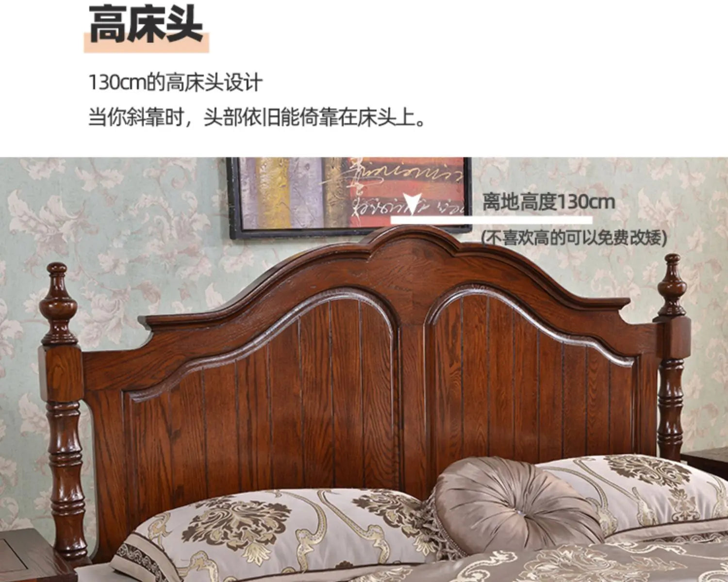 Modern Design Twin Bed Frame Wooden Soft Sale Full Size Bedroom Bed Frame Double Headboards Camas De Dormitorio Home Furniture