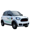 Electric four-wheeler new energy household vehicle closed mobile scooter dual-purpose gas vehicle