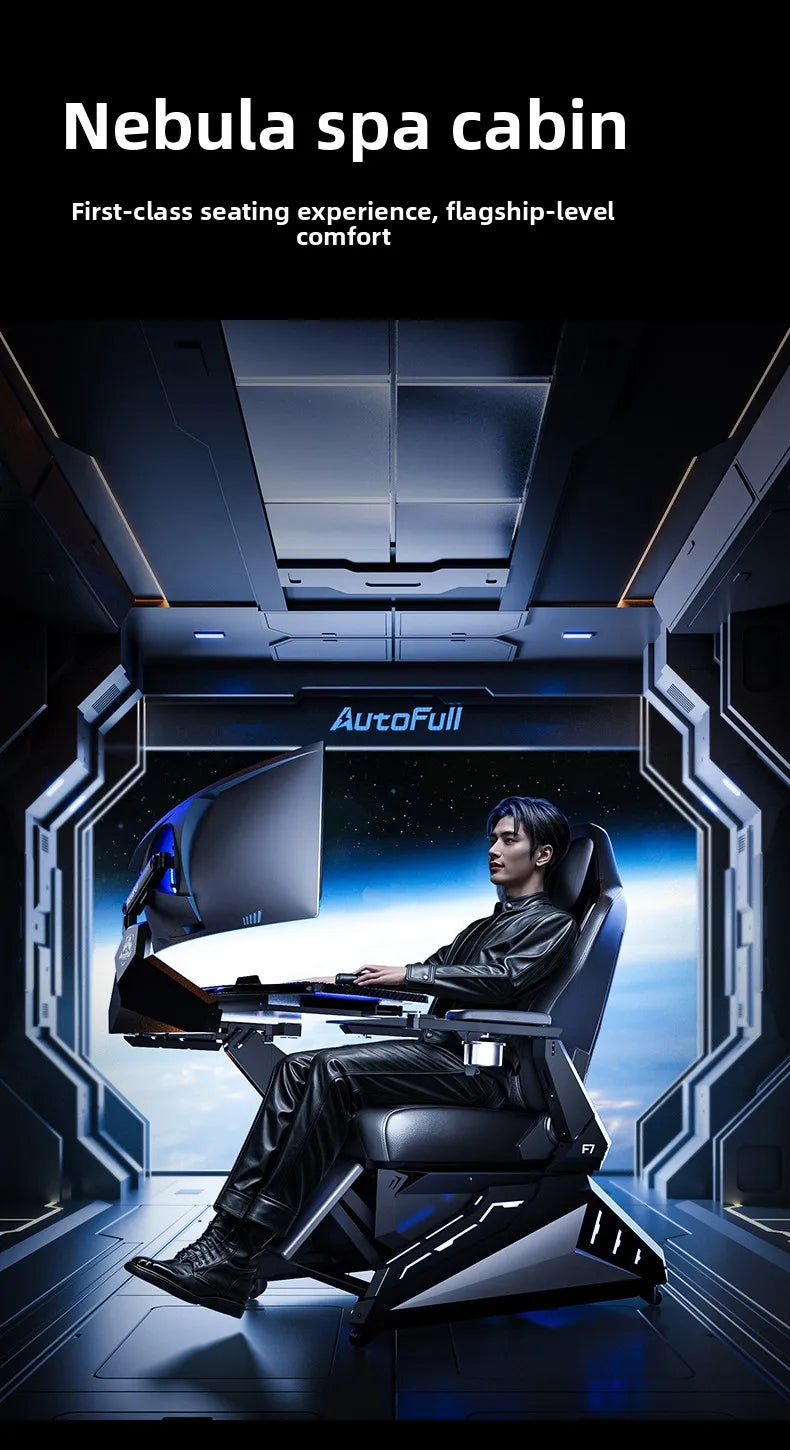 Gaming Office Ergonomic Chair E-sports Pod E-sports Warehouse Cockpit Space Cabin Desk Computer Armchair Silla Ergonomica Chairs