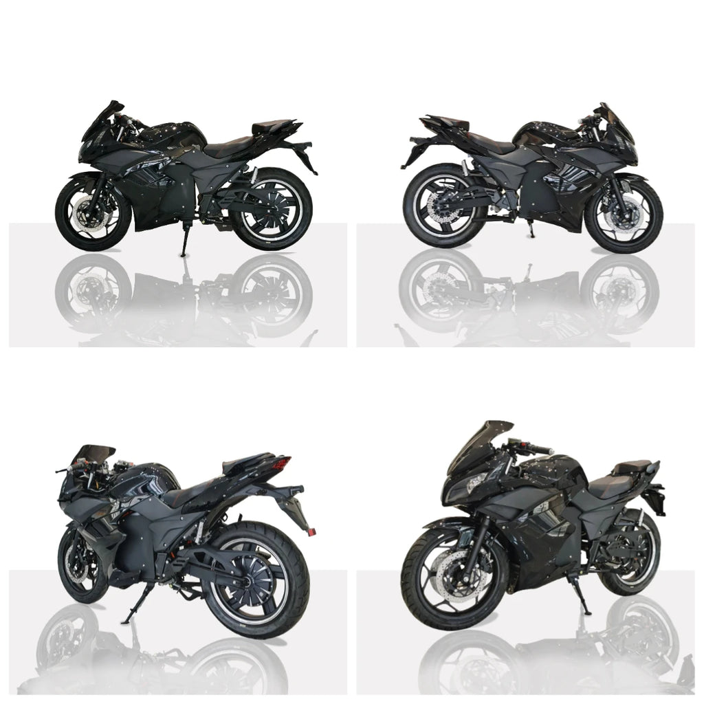 Strovan  Fast Speed 150kmh Electric Cruiser Road Motorcycle 72v60-120ah Lithium Sport Motorcycles