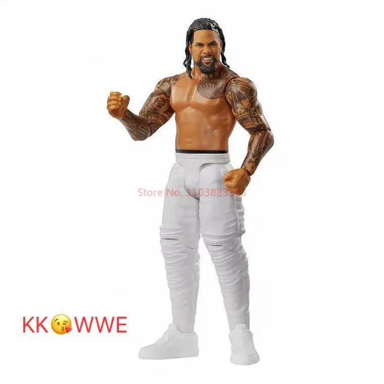 2024 New Hot WWE Figure 16cm Pvc Statue Jimmy Jey Uso The Usso Brothers Fighting Challenge Arena Worlds Wrestling Gladiator Toys
