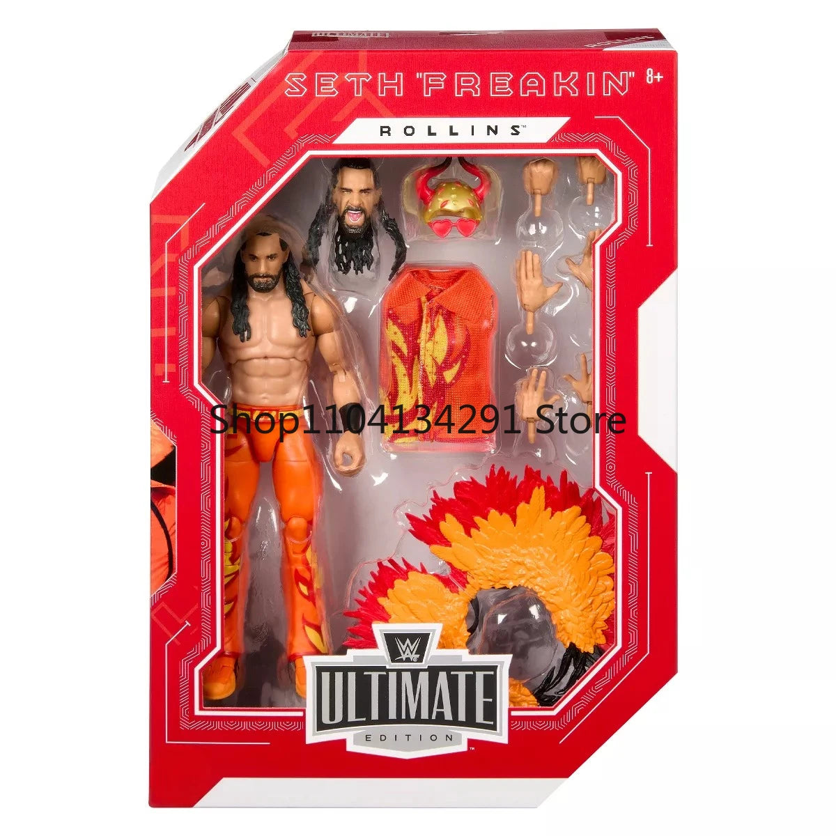 Original WWE Ultimate Series UE Wrestler 6-Inch Deluxe Articulated Action Figure Collectible Toy Children's Gift Limited Edition