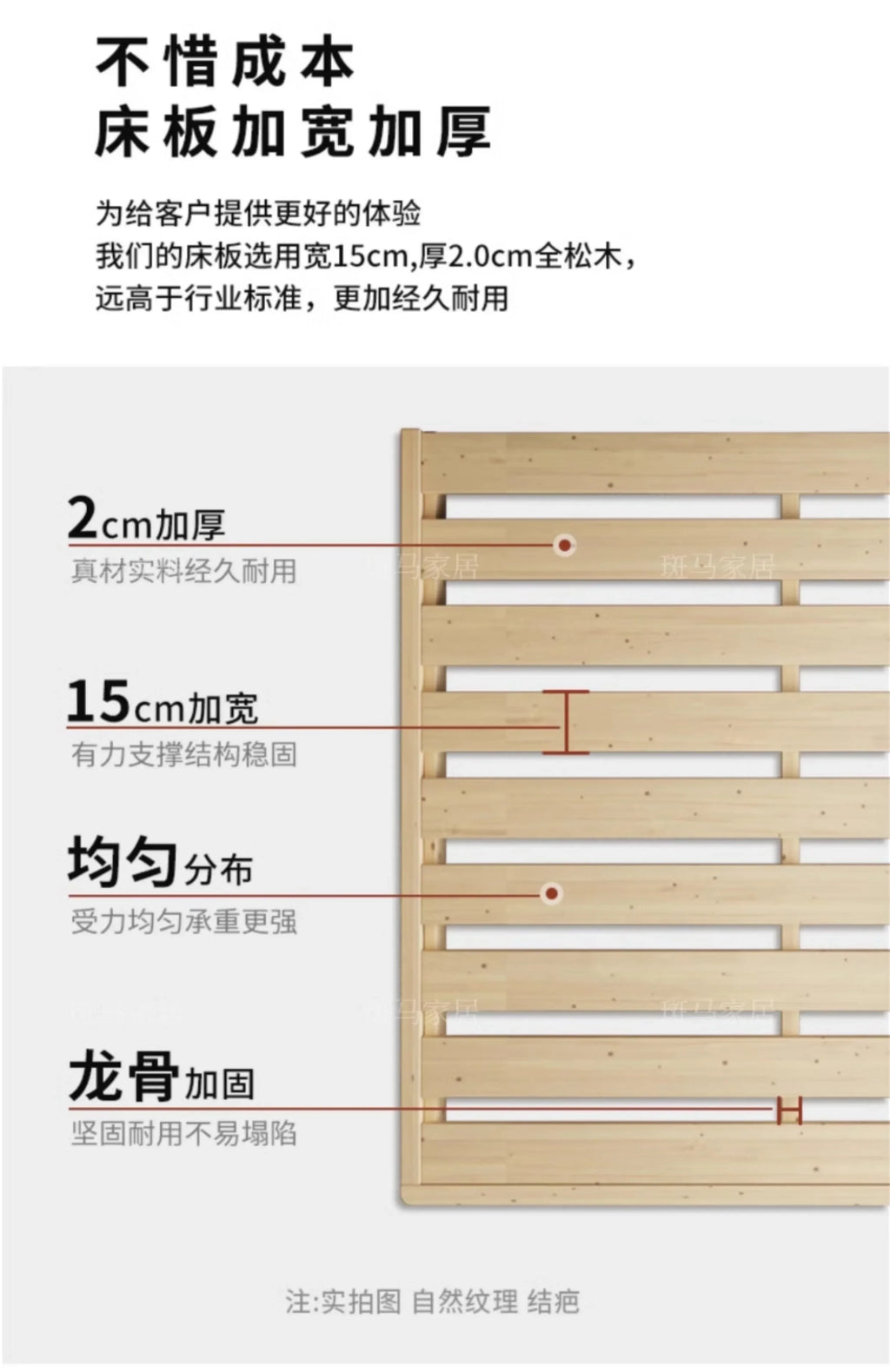 Tall Headboard Double Bed Frame Modern European Style Full Queen Size Bed Frame Bedroom Nightstands Cama De Casal Home Furniture
