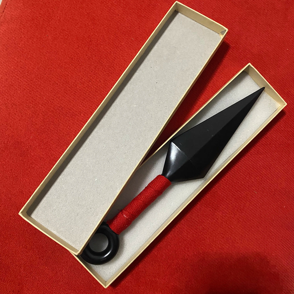 1PC Hyuga Hinata Konoha Sasuke Uzumaki 24.5cm/9.6'' Cosplay PVC Ninja Kunai
