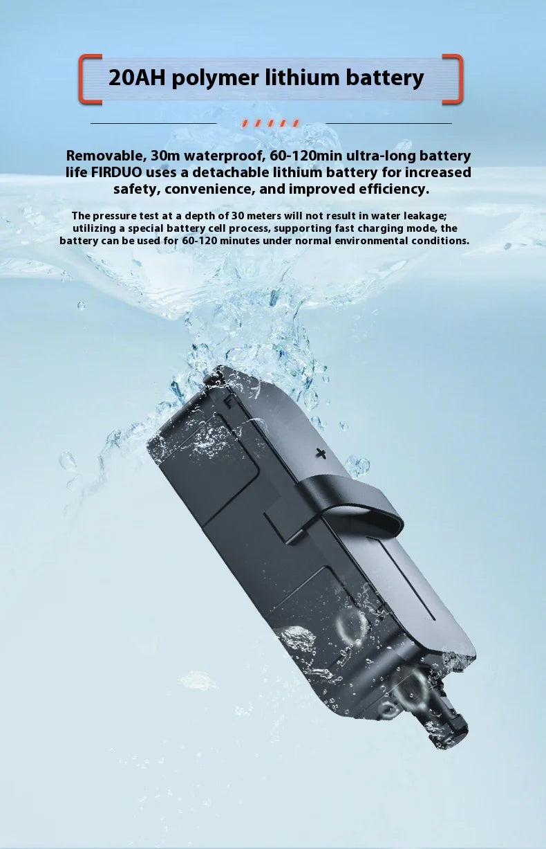 2025 New Adult Electric Water Scooter Underwater Booster Diving Electric Floating Board Surfboard for Rescue Aircraft Adult Size
