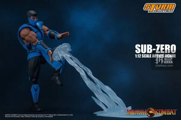 Storm Toys Genuine Mortal Kombat Series Fire Dragon Sub-Zero Motaro Lu Kang Goro Fighting Game 1/12 Action Figures Model Toys