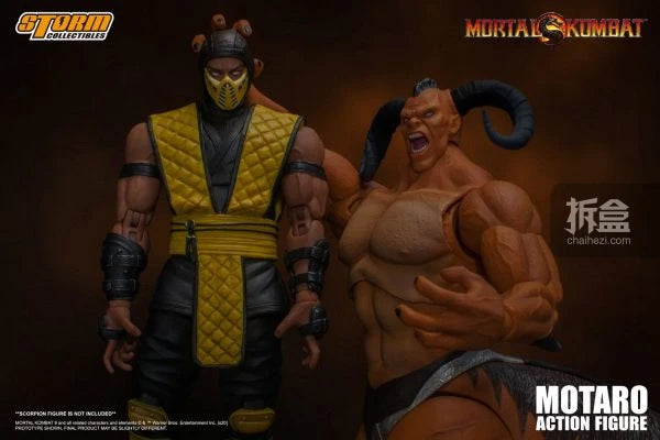 Storm Toys Genuine Mortal Kombat Series Fire Dragon Sub-Zero Motaro Lu Kang Goro Fighting Game 1/12 Action Figures Model Toys