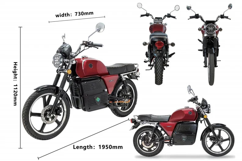 18inch Tire 2500W New Model Customized Racing Adult Electric Motorcycle 70km/h Speed Low Price Wholesale 72v Electric Motorbike