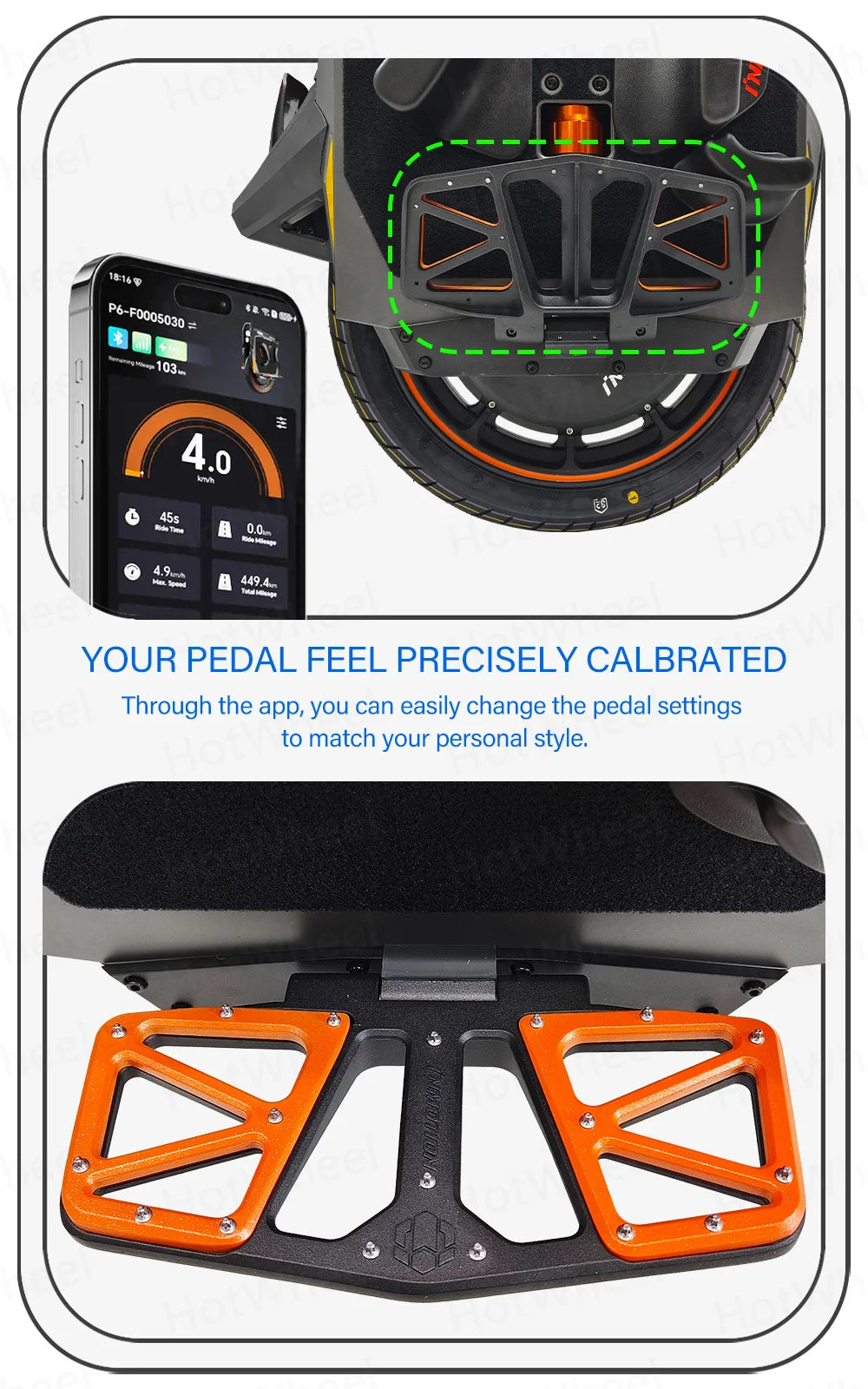 INMOTION P6 4200Wh 235.2V Battery 6000W Motor Electric Unicycle IPX6 Waterproof 150km/h Speed 150km Range 20inch 80/90-14 Tire