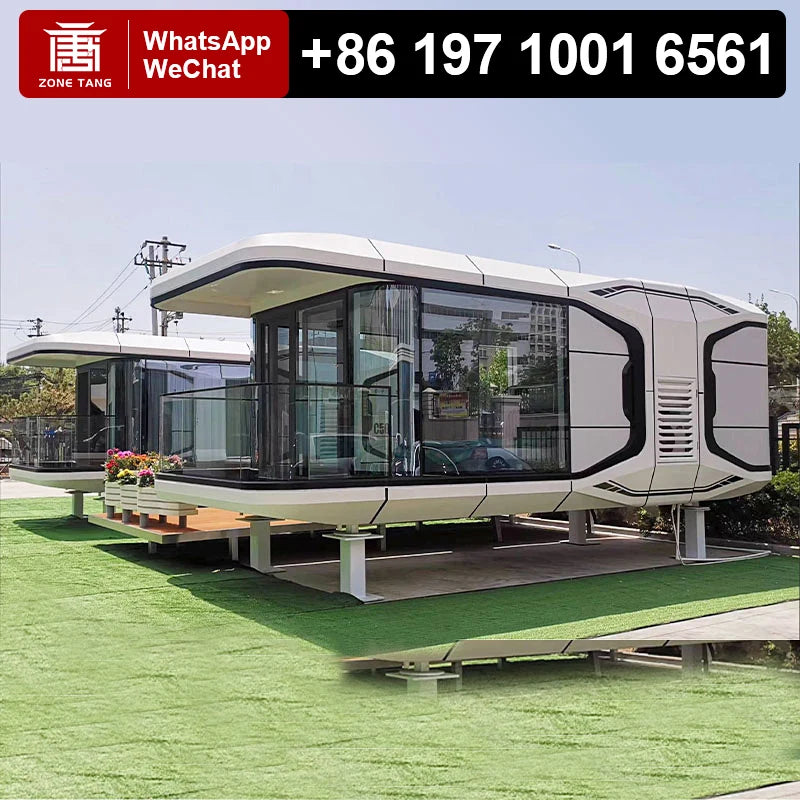 Good Quality Luxury Prefabricated Container Houses Modern Capsule House Factory Low Cost Space Capsule Home Prefab Homes Modular