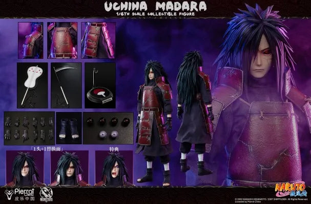 ROC Genuine Naruto: Shippuden‌ Series Itachi  Kakashi Madara Hinata Kisame Deidara Tsunade Sasori Action Figures Model Toys