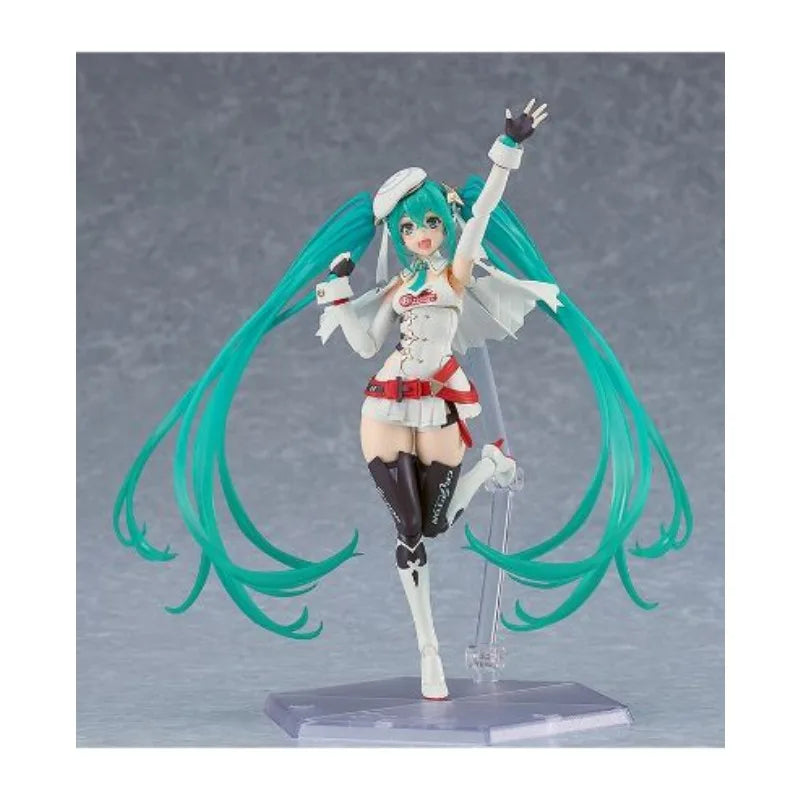 GSC Genuine FINGMA Anime Figure #SP-161 Racing Miku 2023 150mm Action Figure Toys for Boys Kids Gift Collectible Model Ornaments