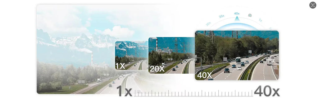 A40T Pro AI-Tracking 40X Object Identification and Tracking Camera with 3-Axis Gimbal Drones Accessories