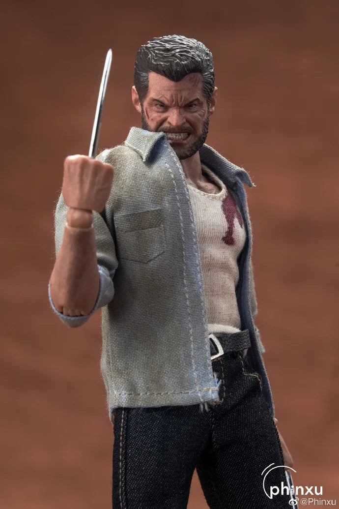 Nota Studio Original 1/12 Scale Twilight Wolf Battle Damaged Wolverine PVC Articulated Collectible Action Figure Display Model
