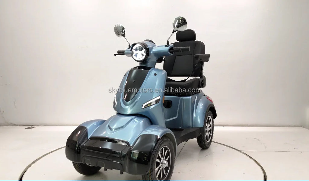 2025 New Den Electric Moped Scooter 1000W Electric 25Kmph Speed  OEM Mobility Scooter For Adults 4 Wheels