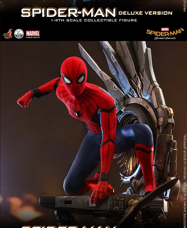 Hot Toys HT Spider-Man Hero Returns Premium Deluxe 1:4 Scale Action Figure Ordinary Luxury Spider-Man Collectible Toy