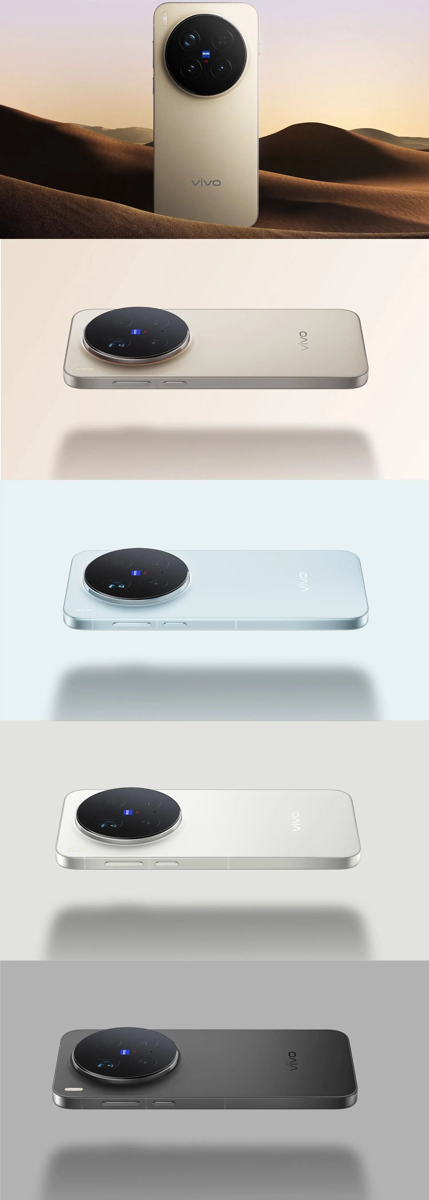 Chinese Version Vivo X300 Pro 5G Smartphone MediaTek Dimensity 9500 6.78'' 120Hz LTPO AMOLED Display 6510mAh 90W SuperCharge NFC