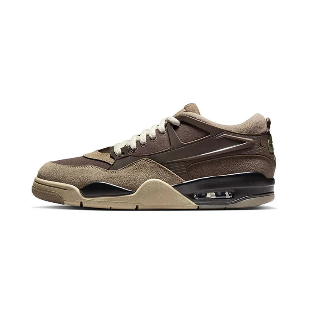 Nike Jordan Air Jordan 4 Retro Fashionable Durable Slip-Resistant Comfortable Casual Mid-Top Basketball Shoes Men's FQ7939-022