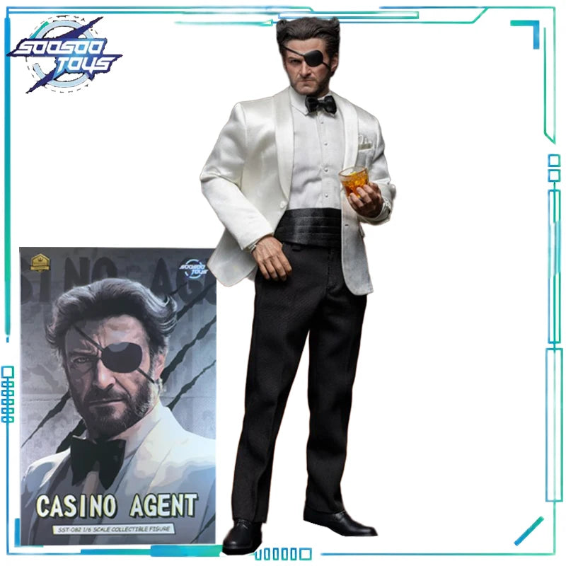 SOOSOOTOYS Genuine Casino Wolf Wolverine Wolf Uncle 1/6 Mobile Doll IRON WARRIOR Movable Finished Product Model Collection