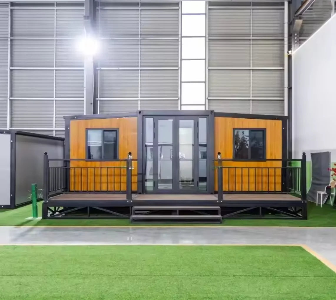 capsule house 2 bedrooms 1 living room outdoor structures and shade Waterproof Windproof Garden shed Expandable Container Home