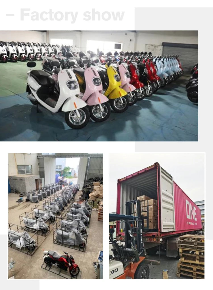 The High-power 2000W Motor Electric Motorcycle High-speed 60km/h Speed Lithium Electric Motorcycle