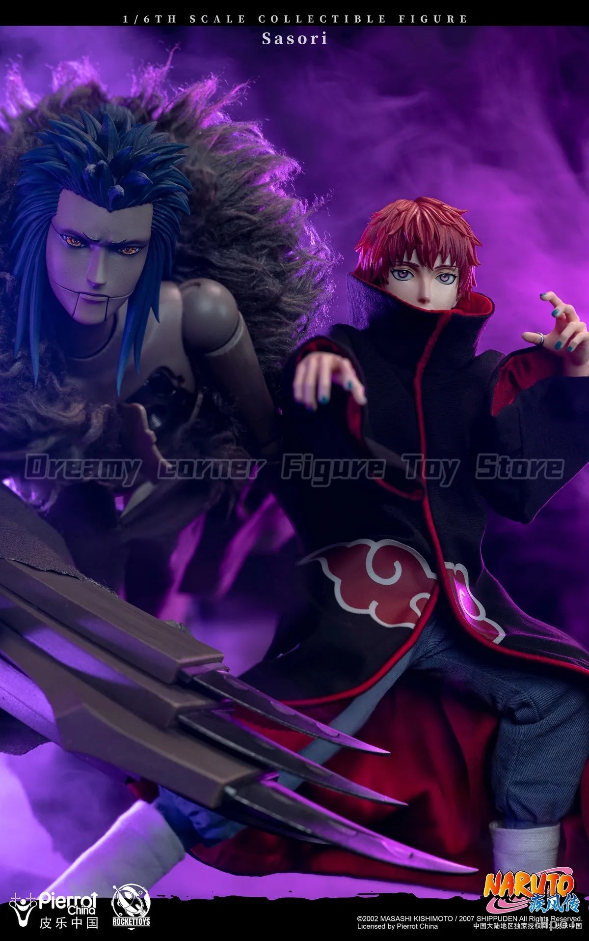 【In Stock】RocketToys ROC-010 NARUTO Sasori 1/6 Action Figure