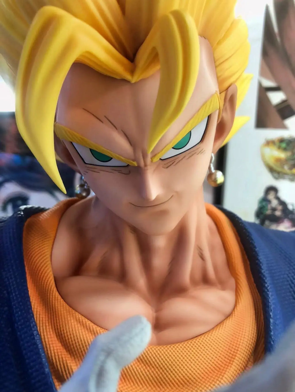 82cm New Dragon Ball Anime Figure Vegetto Peripheral Resin Model Collect Statue Desktop Decoration Ornaments Birthday Gifts Toys