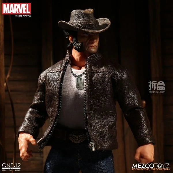 MEZCOTOYZ Genuine Superhero One 12 Series Wolverine Deadpool Logan Punisher Blade Daredevil Action Figures Model Toys Gifts