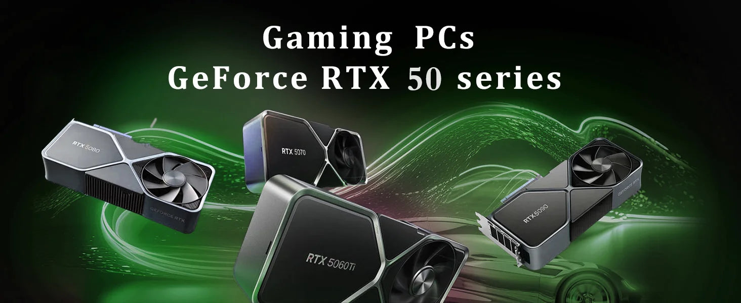 Ningmei Gaming PC AMD Ryzen 7 9700X NVIDIA RTX 5060 32GB RAM 1TB SSD Wifi PC Gaming Black