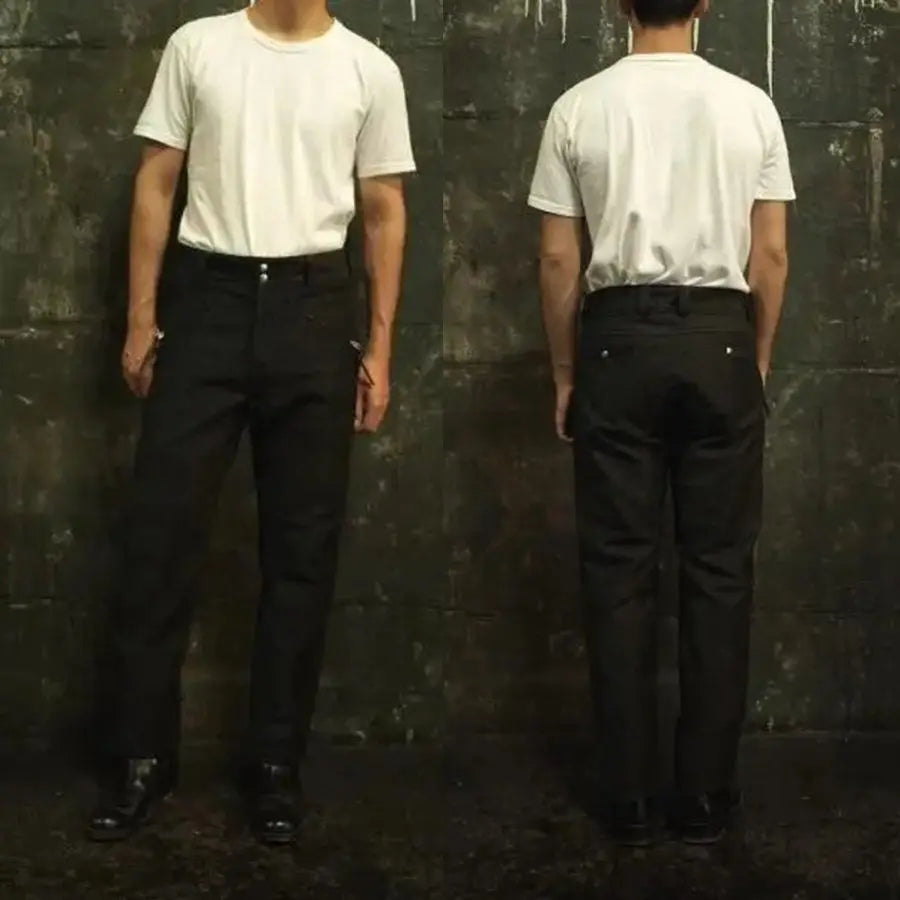 BUCO 1950s leather pants J-99 cotton jungle off-road knight pants