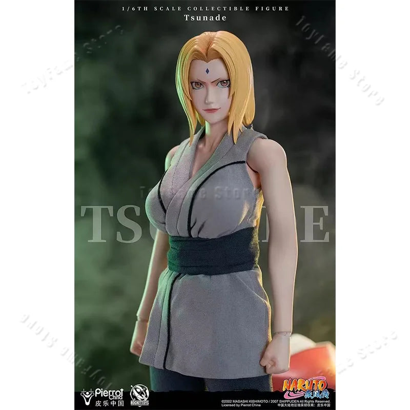 Original Rocket Toys ROC-009 1/6 Scale Naruto Tsunade In Stock Anime Action Collection Figures Model Toys