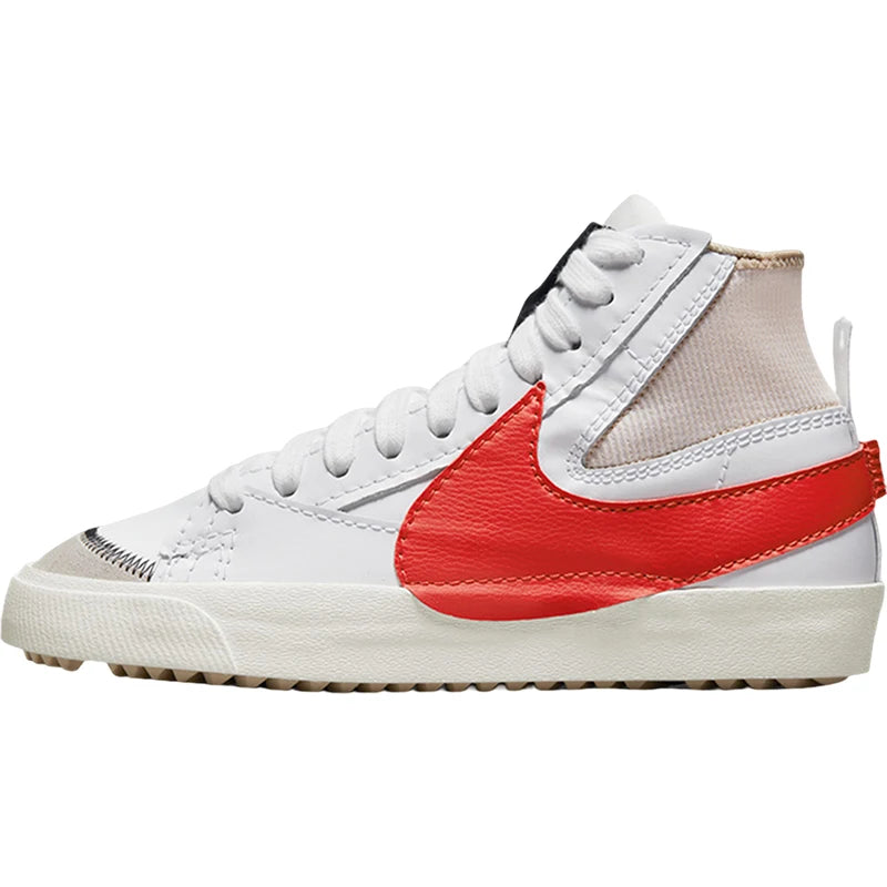 Nike Genuine Blazer Mid77 Unisex High-top Board Shoes DD3111-102